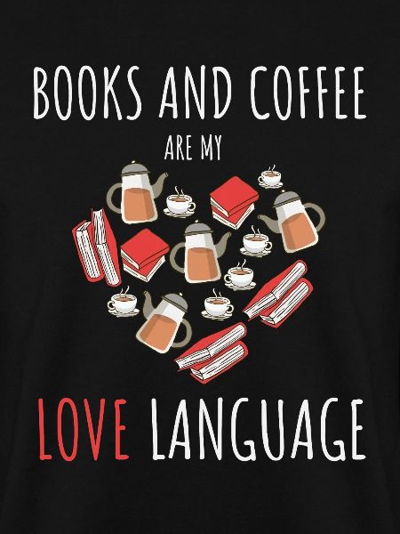 Bücher und Kaffeetasse - Buchliebe