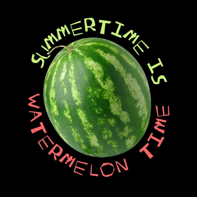 Melon, pastèque, drôle de dicton Summertime