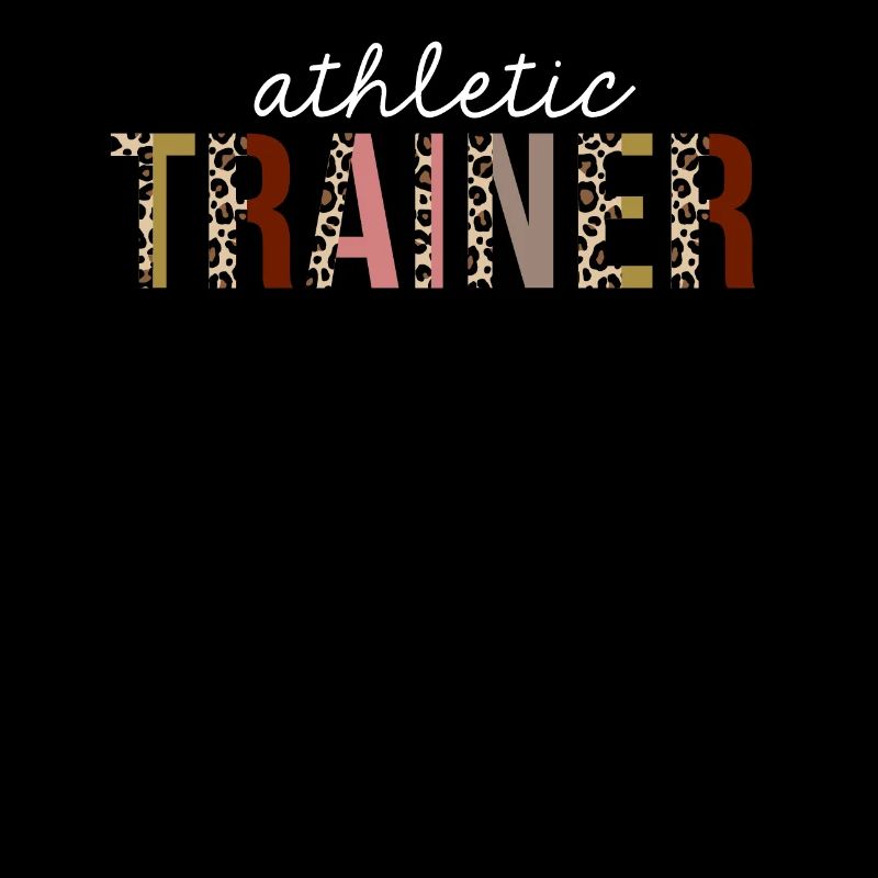 Athletischer Trainer-Leopard-Druck-lustiges Geschenk