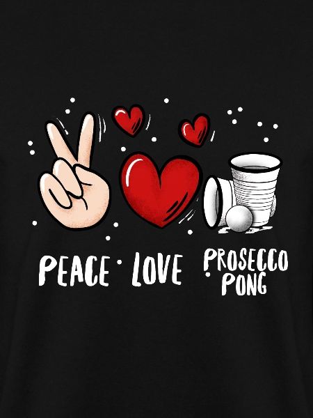 Prosecco Pong Trinkspiel Sekt