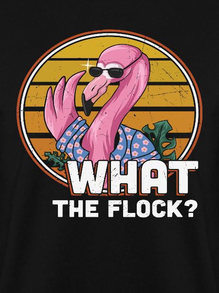 Was die Herde Flamingo