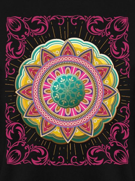 Arabesque, Mandala-Design, 3d-Mandala