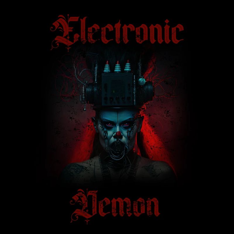 Elektronischer Dämon Techno Musik