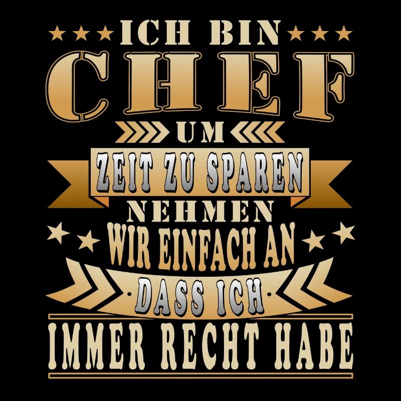 Chef Spruch Geschenkidee