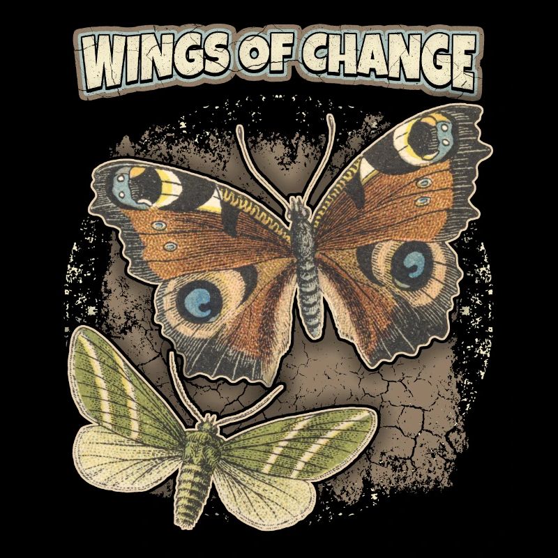 Papillon papillon Vintage papillon dicton