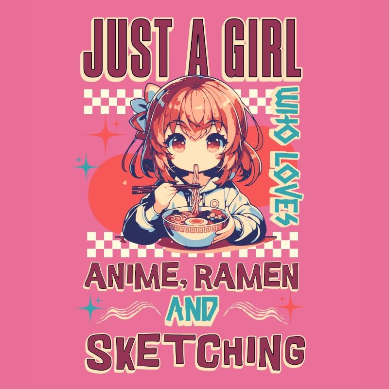 Dessin de ramen d’anime