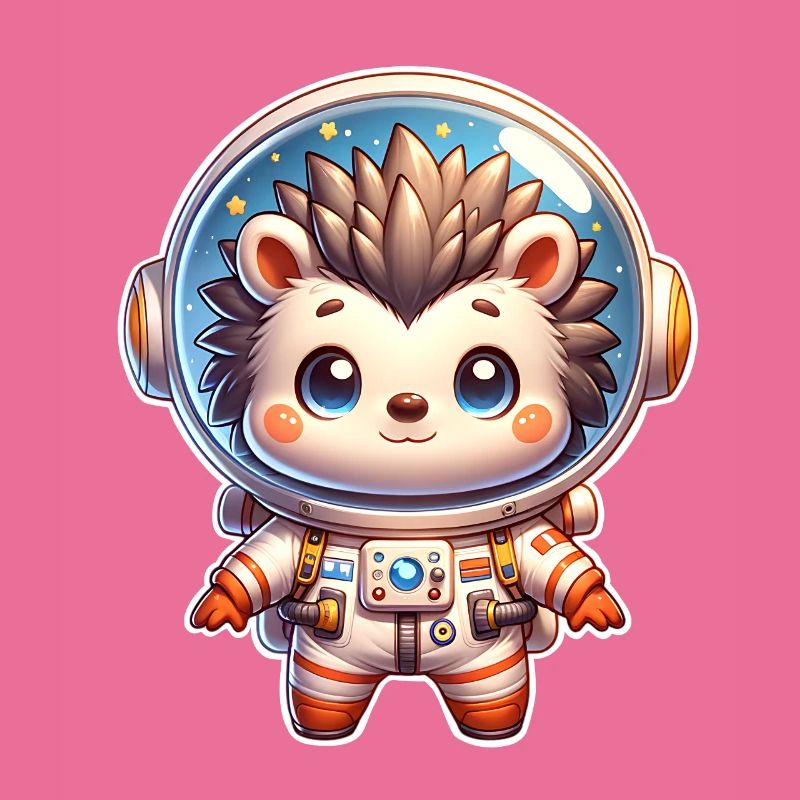 Hérisson Astronaute