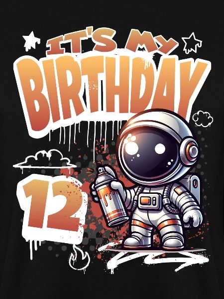 Graffiti Astronaut 12th Birthday