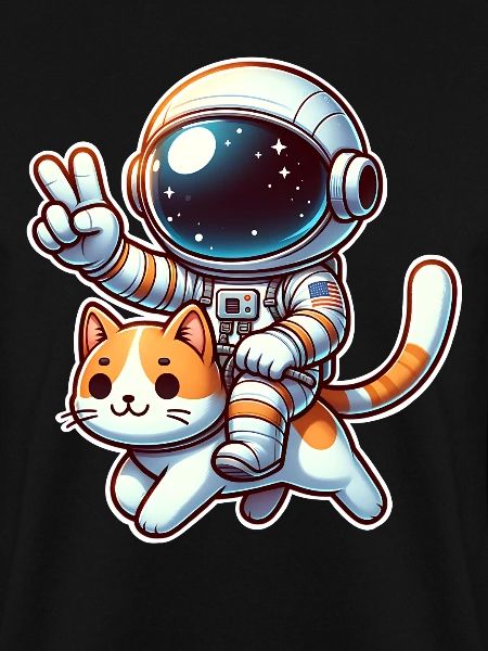 Astronaut Katze