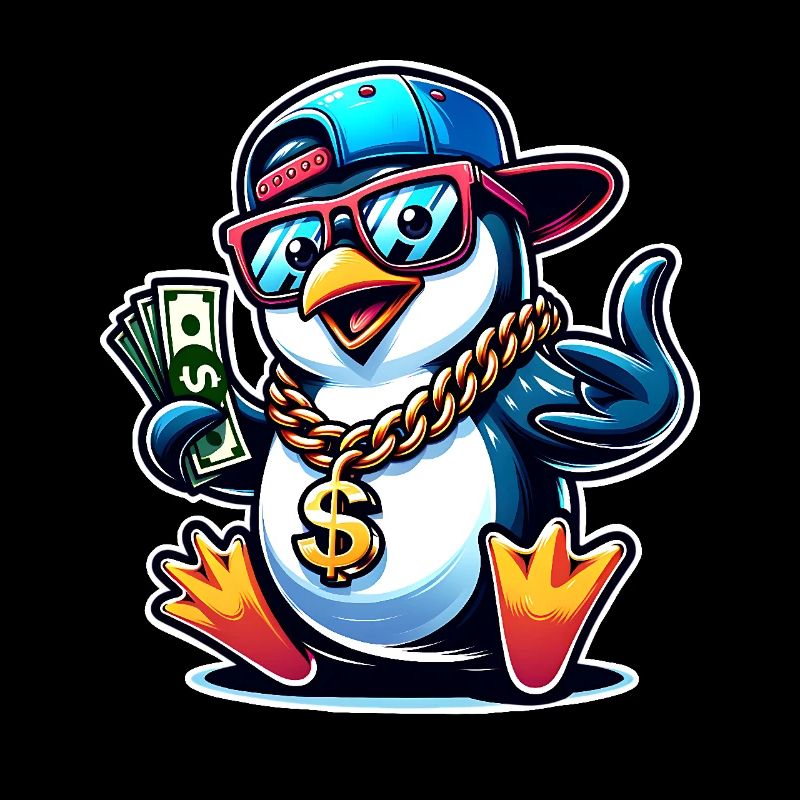 Penguin Dollar Chain Money