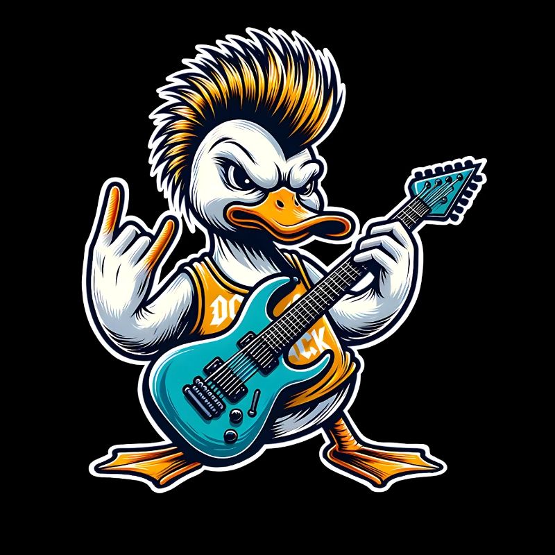 Duck Rock and Roll Guitariste