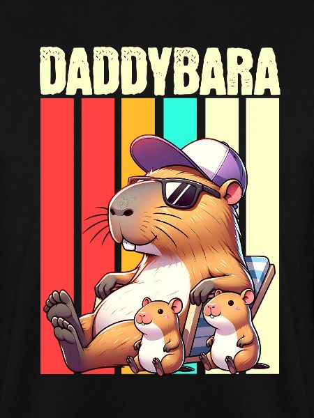 Daddybara Capybara Vater Papa