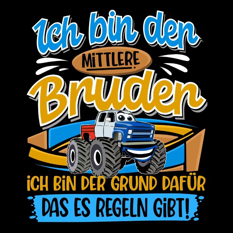 Monstertruck Mittlerer Bruder