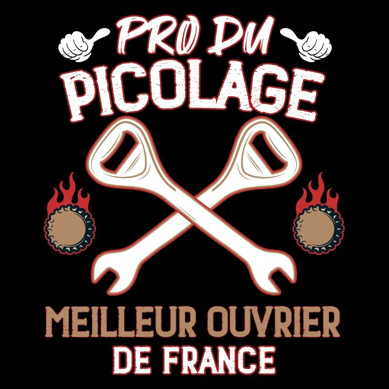 DIY Papa Bier Handwerker Frankreich