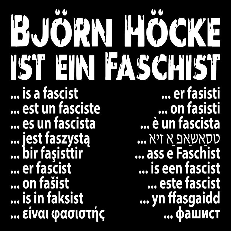 Faschist Björn Höcke