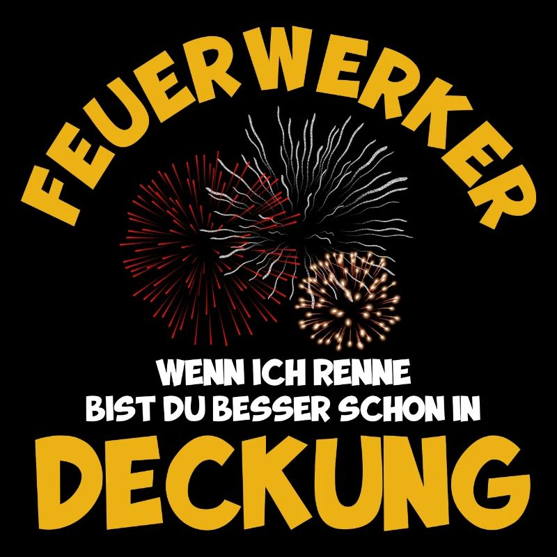 Feuerwerker Feuerwerk Pyrotechniker Geschenk