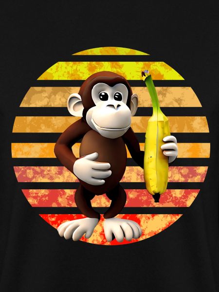 Bananen Affe