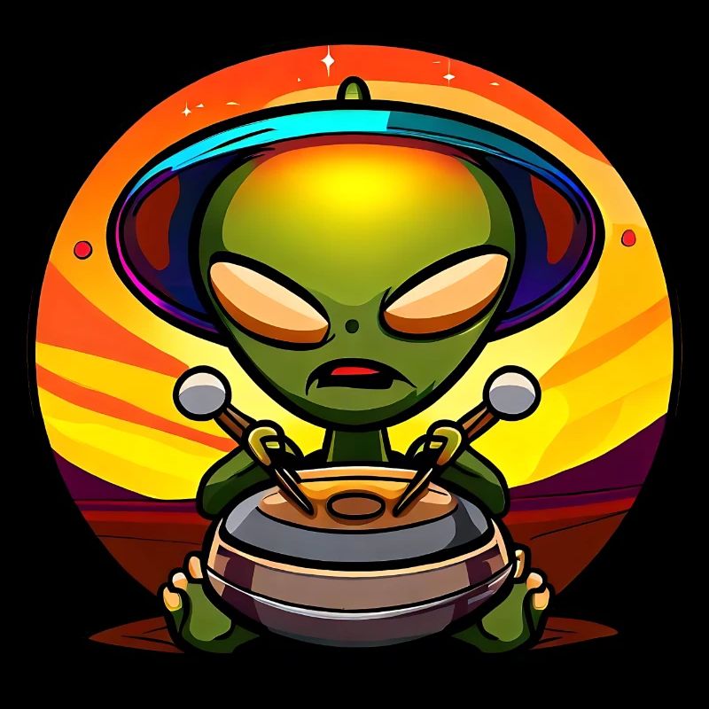 Alien Handpan Player