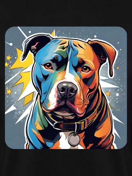 Cooler Pitbull Hund