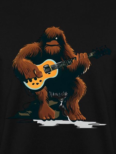Bigfoot spielt Gitarre