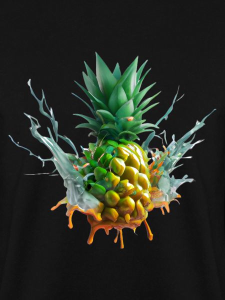 Farbenfrohe Ananas
