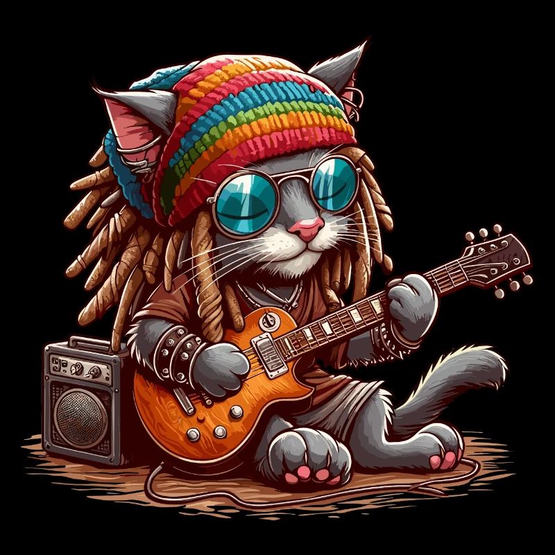 Rastafari Katze