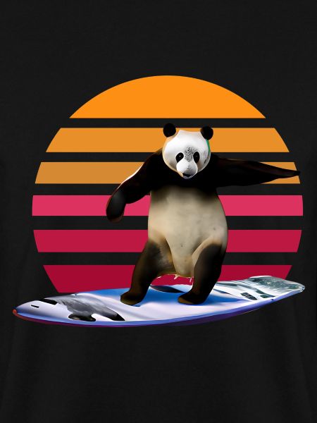 Panda Surfer