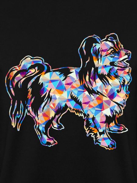 Papillon Dog Geometric