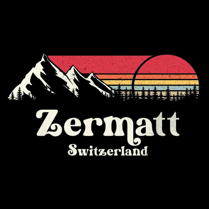 Zermatt Switzerland Hiking Skiing