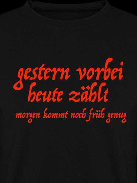 gestern vorbei