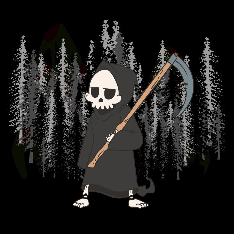 Wildnis Halloween Horror Tod Sensenmann Geist