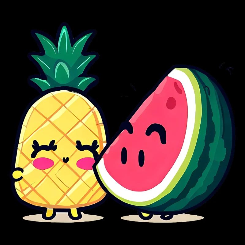 Les meilleurs amis de la pastèque et de l’ananas