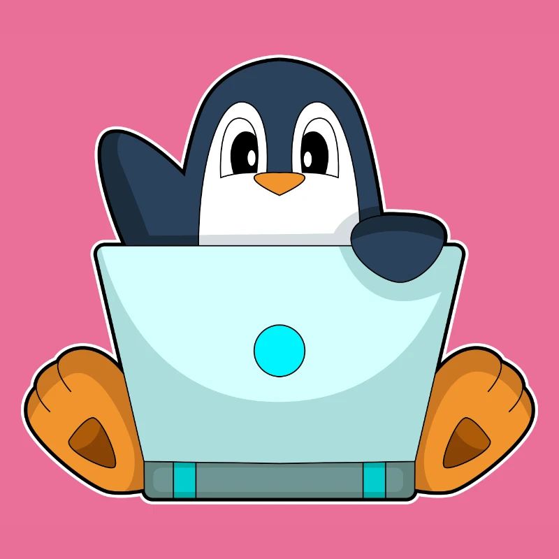 Pinguin Laptop