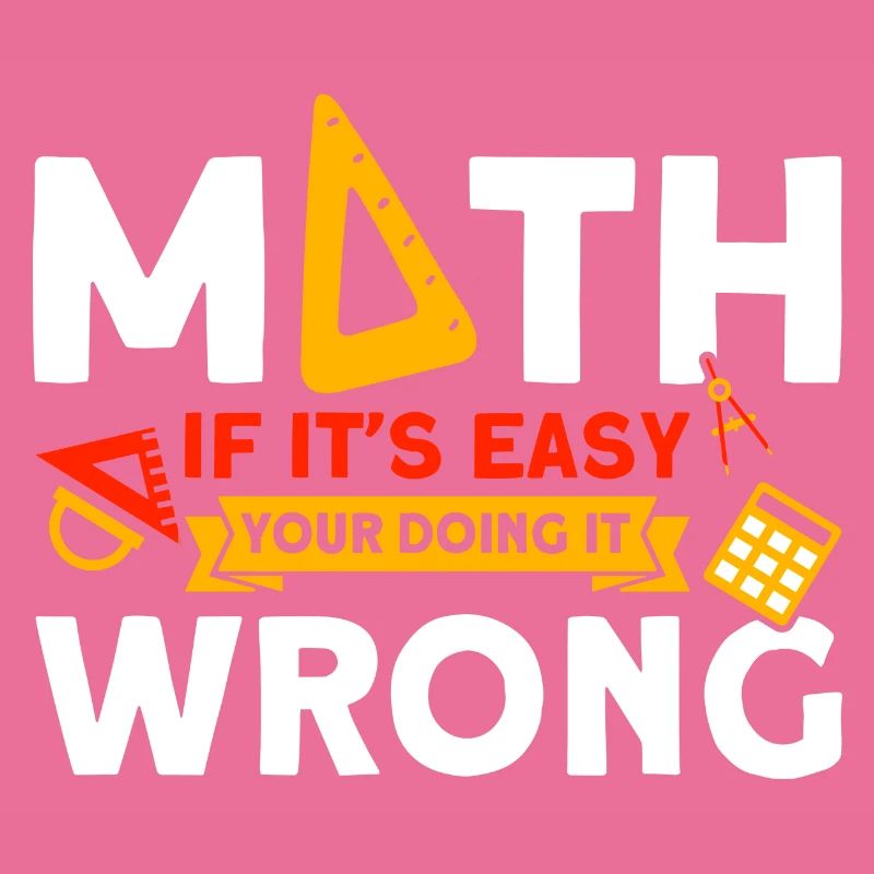 Math Mathématiques Sciences Math Cadeau