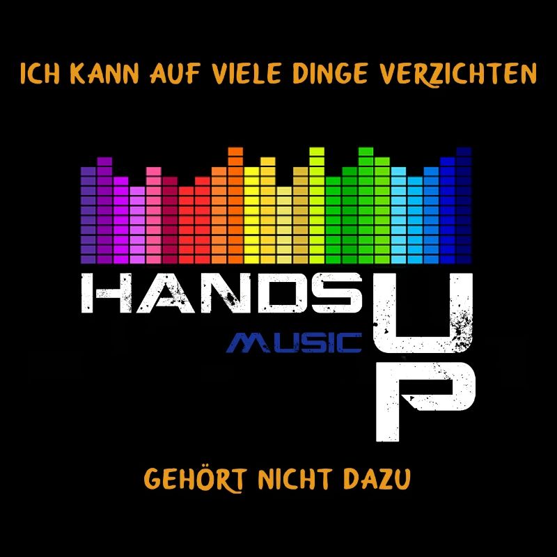 Hands Up Musik Dancecore Techno Geschenke