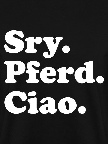 Sry Pferd Ciao