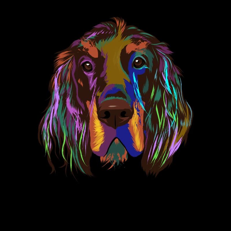 Gordon setter Hund