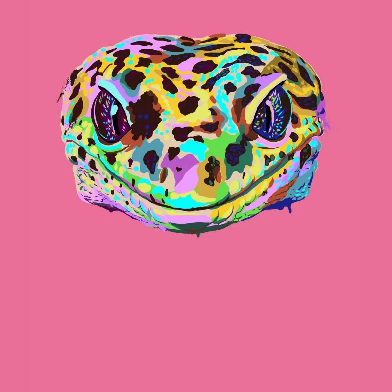Farbiger Leopard Gecko