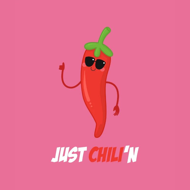 Chilli lustiger Spruch chillen