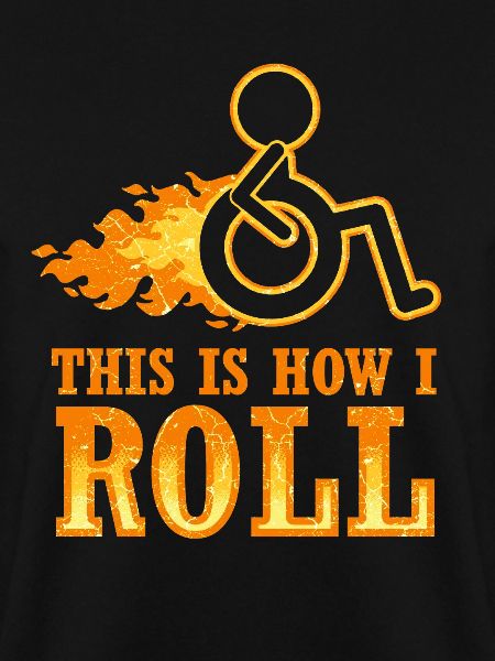 Rollstuhl Rollstuhlfahrer Behinderung Geschenk