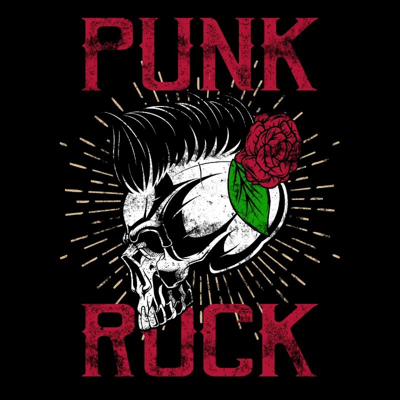 Punk crâne punk rock punks punk rocker