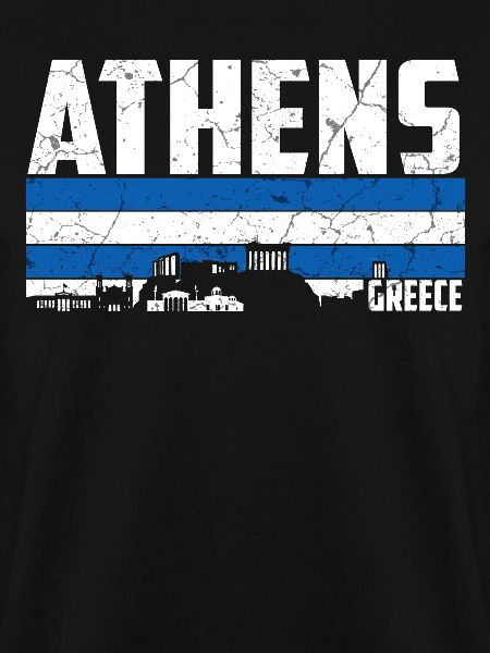 Skyline d'Athènes Grèce
