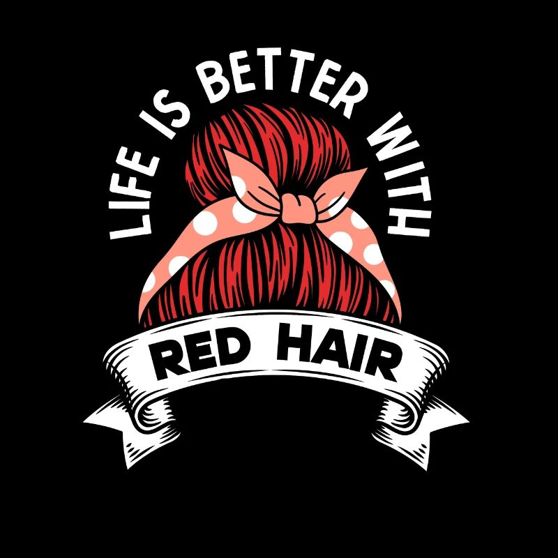 Life Better With Red Head Ginger Girl Irish