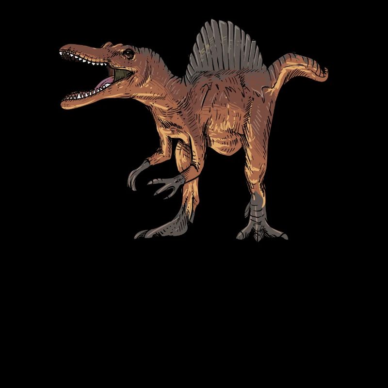 Spinosaurus I Dornechse Kreidezeit Fossil