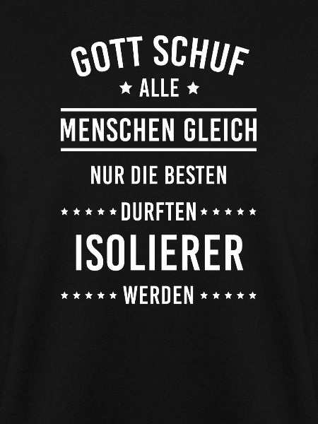 Isolierer I Isolierfacharbeiter oder