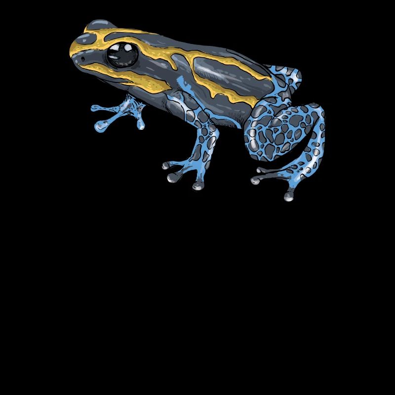 Poison Dart Frog I Toad Frog Motif for Amphibians
