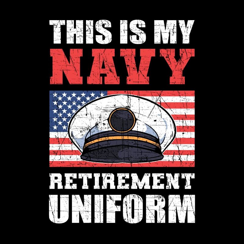 Ceci est mon uniforme de retraite de la marine armée américaine