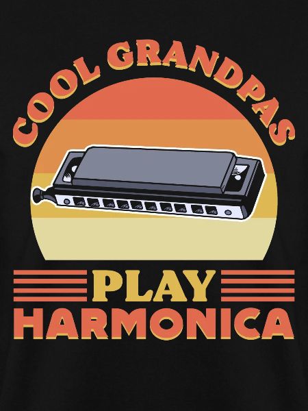 Cool Grandpas Play Harmonica