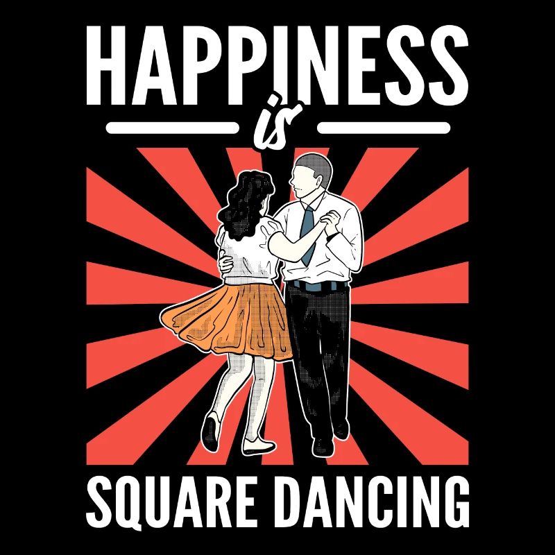 Glück ist Square Dancing Square Dance Square