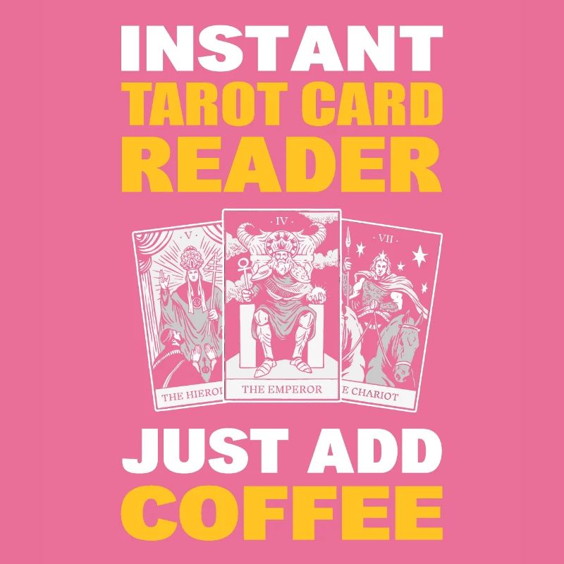 Instant Tarotkartenleser Einfach Kaffee